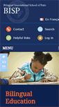 Mobile Screenshot of bilingualschoolparis.com